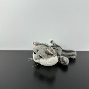 Russ Lil Peepers Pepper Kitty Cat 5” Gray Black Striped Tabby Plush Peeper